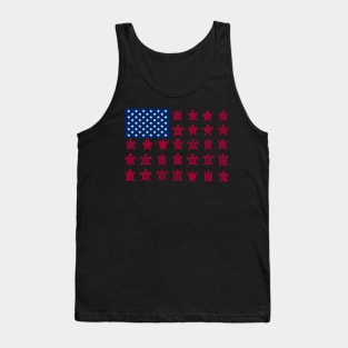 Baby Turtles American Flag Costume Gift Tank Top